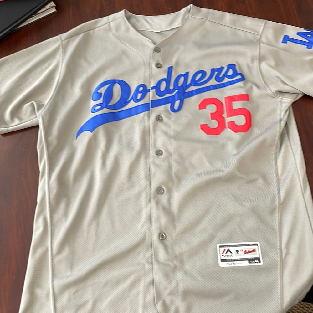 LA Dodgers Cody Bellinger men’s XL (size 48) Gray jersey
